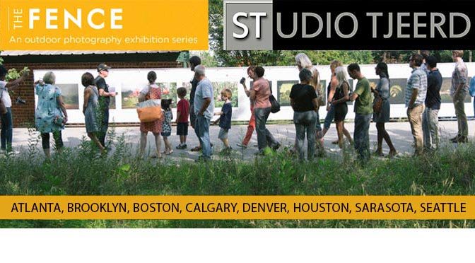 Vijf foto’s ingestuurd voor buitenexpositie en wedstrijd “The Fence” 2019 (Amerika)