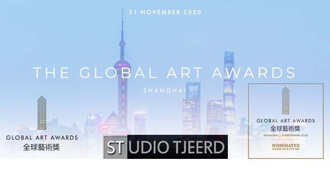 Genomineerd voor “Global Art Awards 2020”, Shanghai