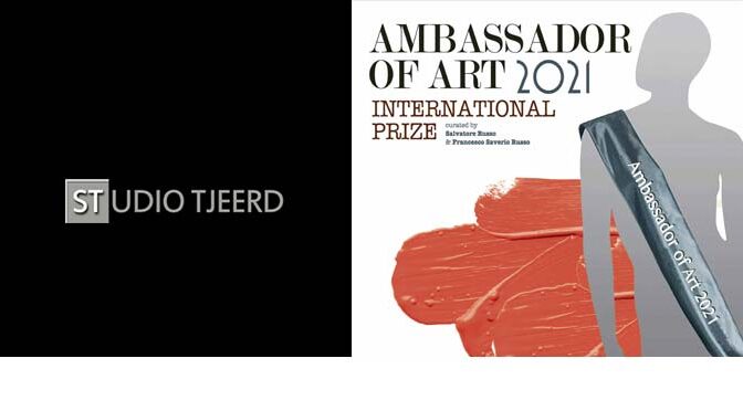 Gehonoreerd als Ambassador of Art 2021 The Netherlands