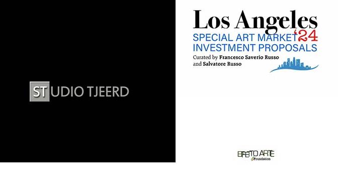 Persoonlijke uitnodiging voor prijs (?) en kunstbeurs Los Angeles