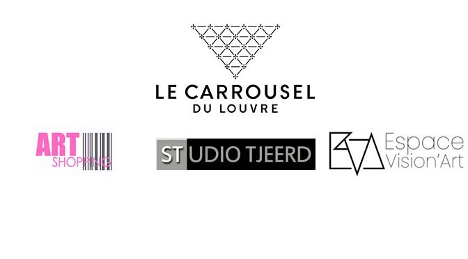 Kunstbeurs Carrousel du Louvre, Parijs: foto uitgekozen